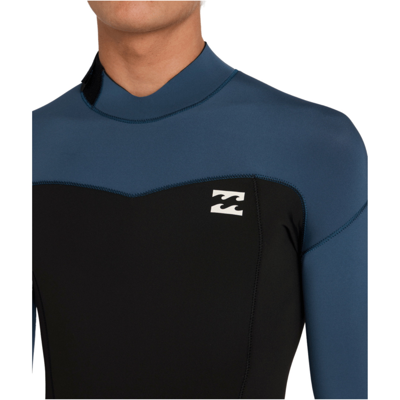 2026 Billabong Mens Absolute Core 4/3mm Back Zip Wetsuit ABYW100288 - Dark Denim